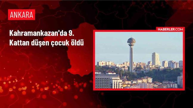 Ankara'da 9. kattan düşen çocuk hayatını kaybetti