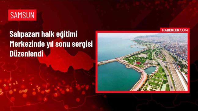 Salıpazarı'nda Halk Eğitim Merkezi Sergisi