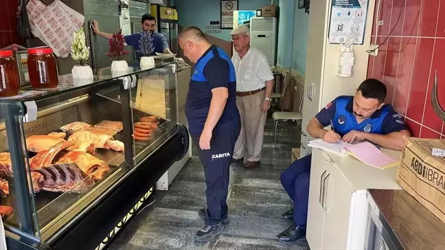 Samsun'da Kurban Bayramı öncesi kasaplarda denetim yapıldı