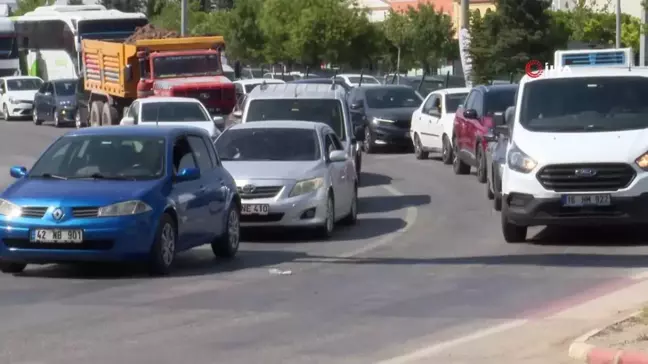 Tatilcilerin dönüş yoğunluğu başladı