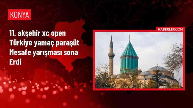 Akşehir'de Yamaç Paraşütü Yarışması Sona Erdi