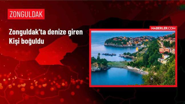 Zonguldak'ın Karadeniz Ereğli ilçesinde denize giren kişi boğuldu