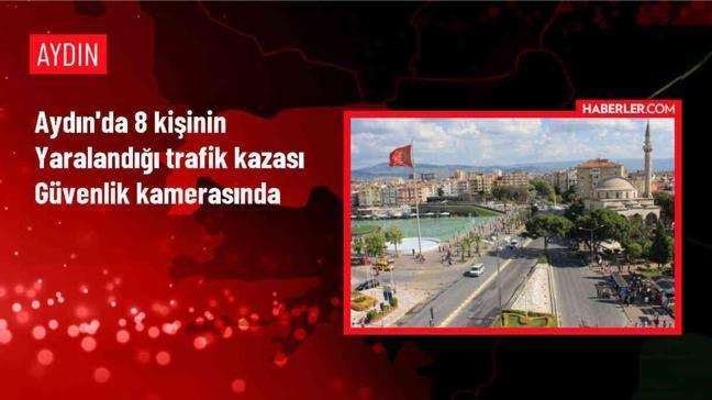 Aydın'da trafik kazası: 8 kişi yaralandı