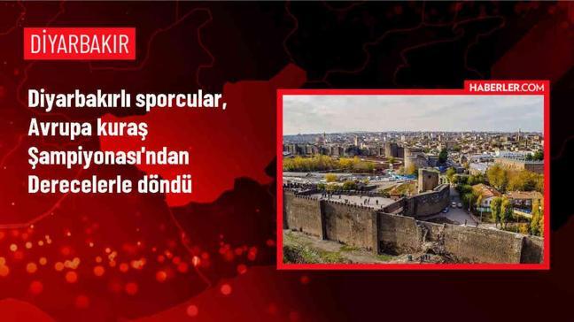 Diyarbakır'dan Avrupa Kuraş Şampiyonası'nda başarı