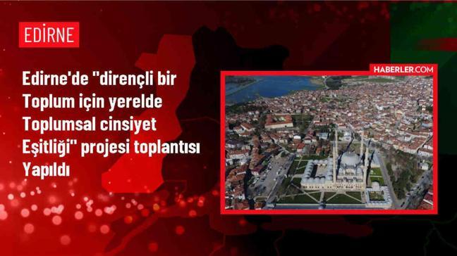 Edirne Belediyesi, toplumsal cinsiyet eşitliği projesini başlattı