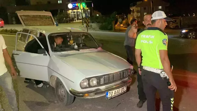 Karaman'da Damat Adayının Kullandığı Araçla Çarpışan Arabada Yaralanan Eş Gülümsetti