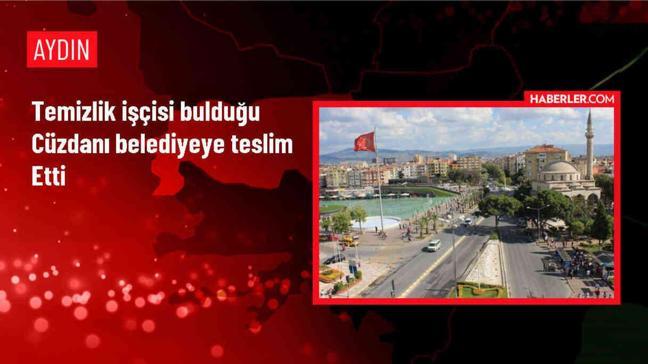 Temizlik işçisi bulduğu cüzdanı belediyeye teslim etti