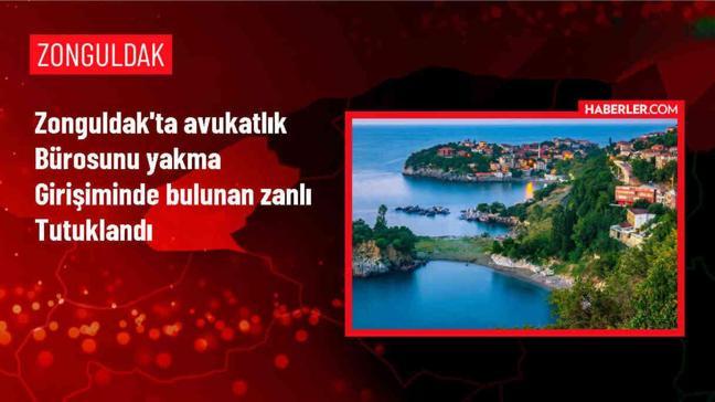 Zonguldak'ta Eski Eşinin Avukatlarının Bürosunu Yakma Girişimi