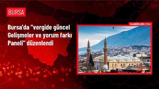 Bursa'da Vergi Müfettişleri Derneği tarafından vergi paneli düzenlendi