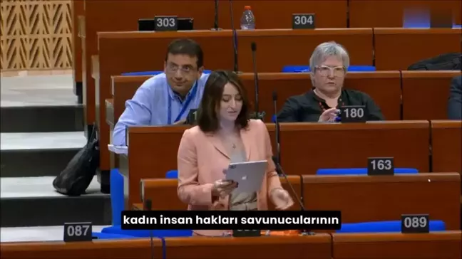 CHP Milletvekili Aysu Bankoğlu, Avrupa Konseyi'nde kadın hak savunucularını hedef alan popülist hükümetleri eleştirdi