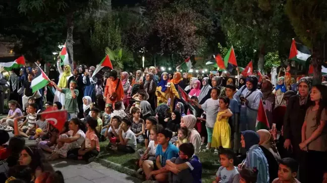 Manisa'da hafızlar, Gazzeli Müslümanlar için bir araya geldi