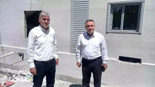 AK Parti Tunceli İl Başkanı Bülent Süner, Pülümür'deki Geçici Konaklama Merkezini İnceledi