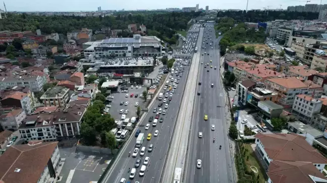 İstanbul Haliç Köprüsü'nde Asfalt Yenileme Çalışmaları