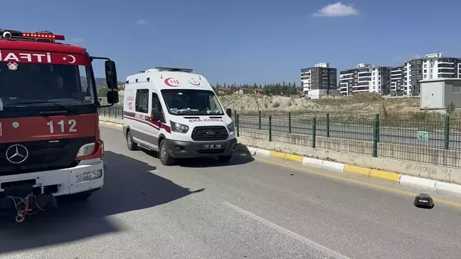 Isparta'da motosiklet kazası: Sürücü ağır yaralandı