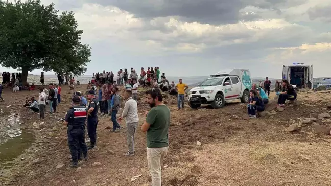 Gaziantep'te gölete giren 3 kişiden 1'i boğuldu, 2'si kayboldu