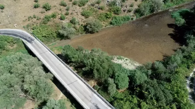 Kırklareli'nde Teke Deresi susuz kaldı