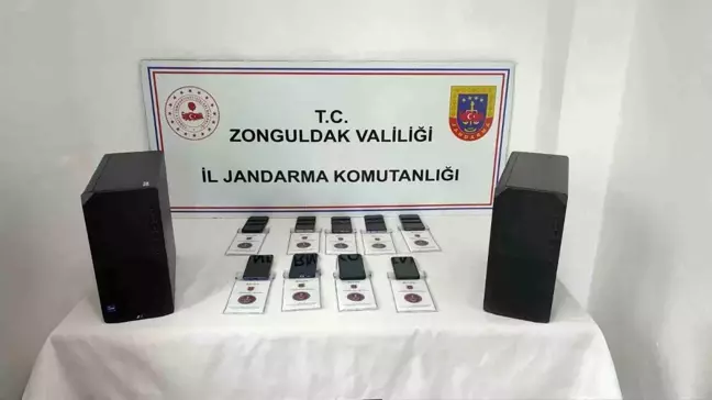 Zonguldak'ta siber suç operasyonu: 9 şüpheli gözaltında