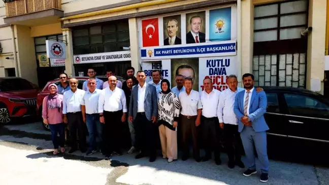 Ak Parti Eskişehir İl Başkanı Gürhan Albayrak, Beylikova'daki TOKİ Çalışmalarını İnceledi