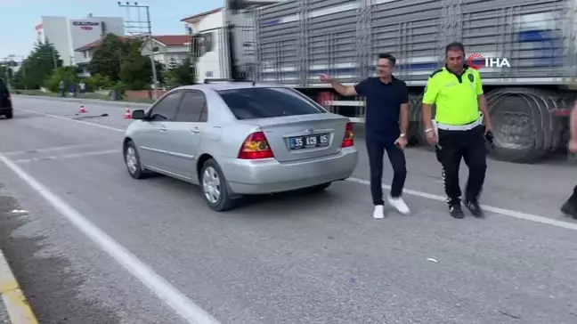 Hafif ticari araç elektrikli bisiklette çarptı: 1 ölü