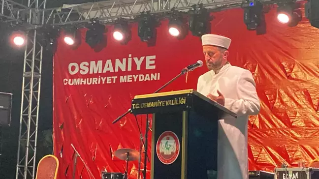 Osmaniye'de 15 Temmuz Demokrasi ve Milli Birlik Günü Yürüyüşü