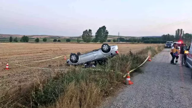 Çorum Alaca'da trafik kazası: 1 ölü, 3 yaralı