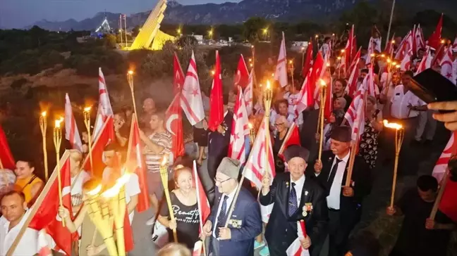 Kıbrıs Barış Harekatı'nın 50. yıl dönümünde Şafak Nöbeti