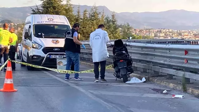 Kocaeli'de trafik kavgası: Bir motosiklet sürücüsü silahla yaralandı