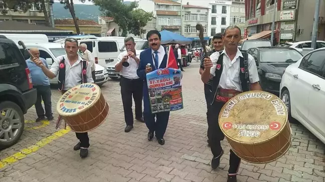 Dikmen Belediye Başkanı ve Davul Zurna Ekibi Sinop Dikmen Yağlı Güreşleri'ne Davet Ediyor