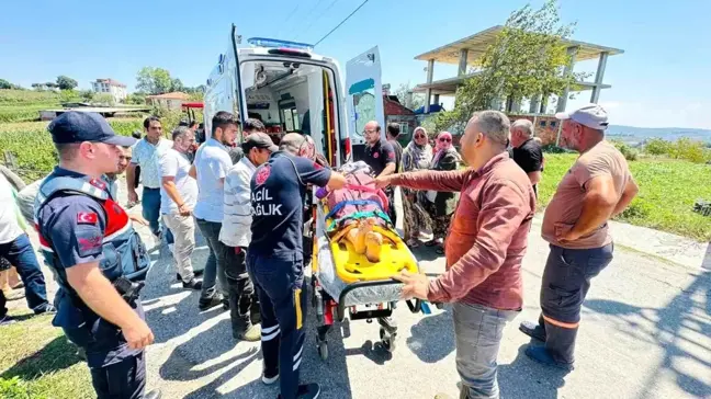 Sakarya'da traktör devrildi: 1 ölü, 3 yaralı