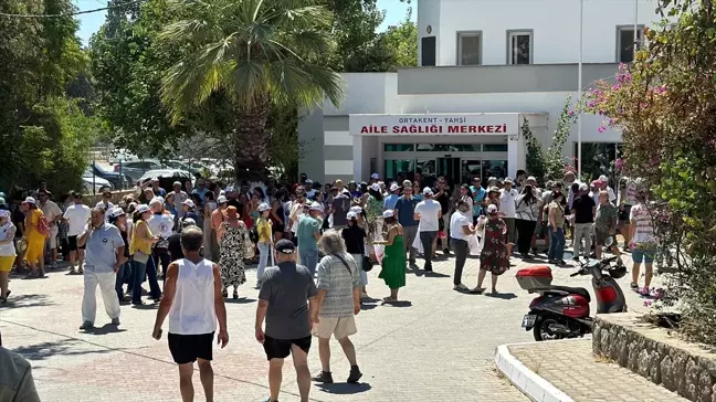 Muğla'da doktor şiddetine protesto