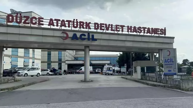 Düzce'de 1,5 Metre Yükseklikten Düşen Bebek Ağır Yaralandı