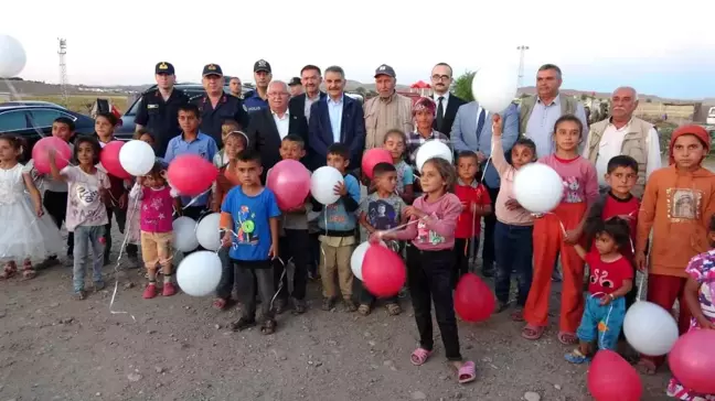 Yozgat'ta mevsimlik tarım işçilerinin çocuklarına keyifli bir gün