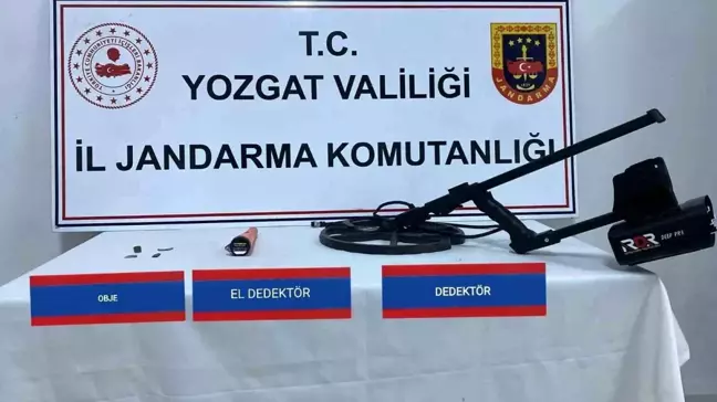 Yozgat'ta Kaçak Define Arayan Kişi Yakalandı