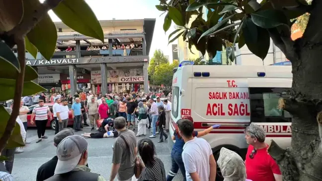 Denizli'de Yaya Geçidinde SUV Araç Yayaya Çarptı