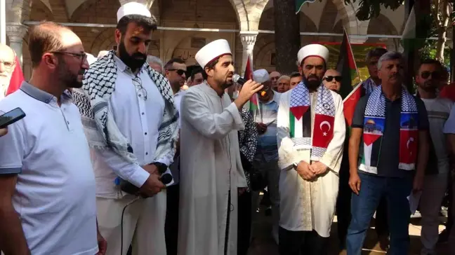 İran'da suikasta uğrayan Hamas lideri İsmail Haniye için Isparta'da miting düzenlendi