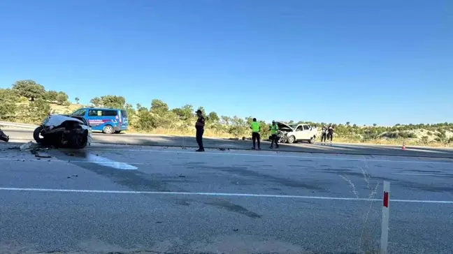 Kütahya'da trafik kazası: 5 kişi yaralandı