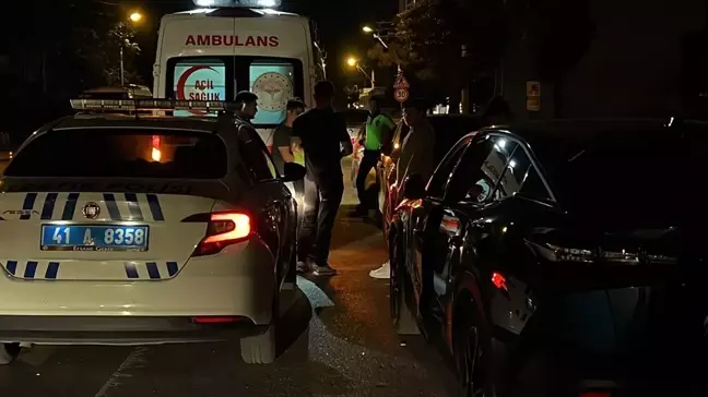 Gebze'de Otomobil Çarpışması: 1 Yaralı