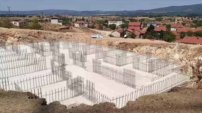 Bilecik Pazaryeri'nde TOKİ Konutlarına Temel Atıldı