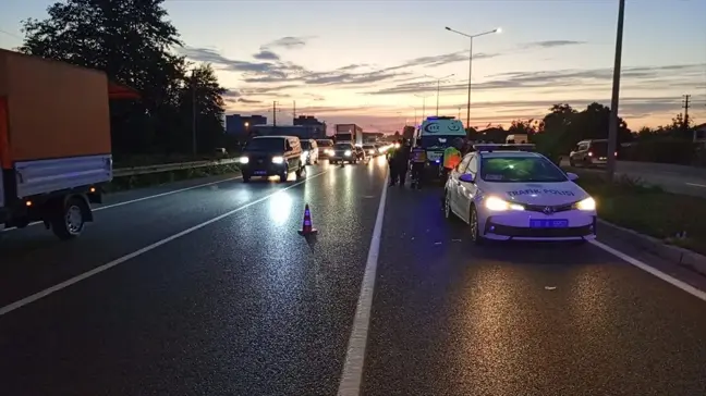 Samsun'da 2 Otomobilin Çarptığı Yaya Hayatını Kaybetti