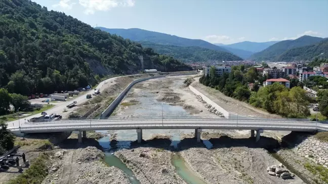 Sinop'ta sel felaketinin izleri büyük ölçüde silindi