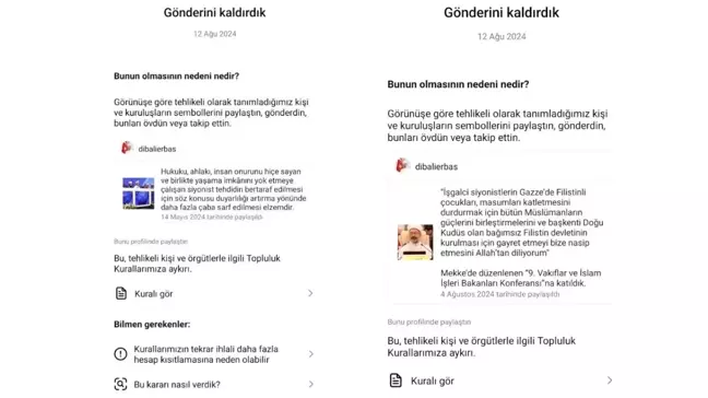 Instagram, Diyanet İşleri Başkanı Ali Erbaş'ın mesajlarını sildi