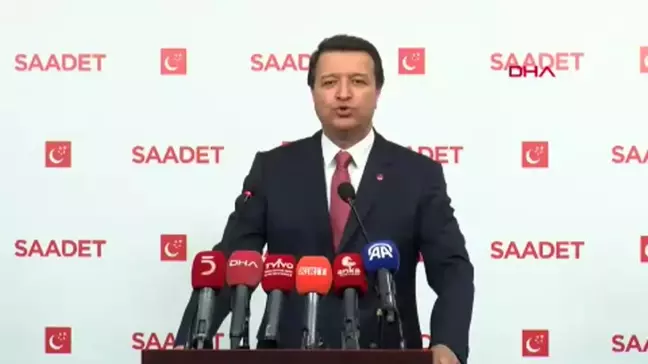 Saadet Partisi Genel Başkan Vekili Mahmut Arıkan: 'Kadrolar Yan Yana Mücadele Verecekler'