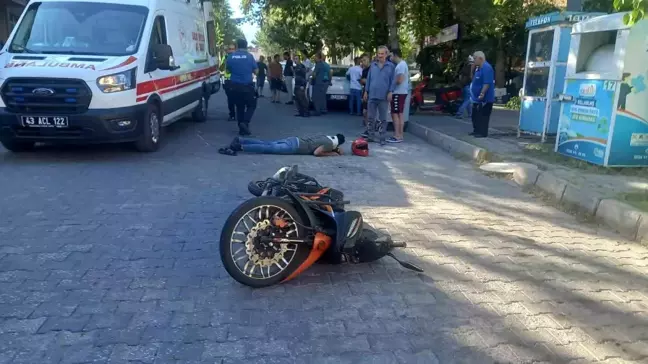 Kütahya'da trafik kazası: 2 kişi yaralandı