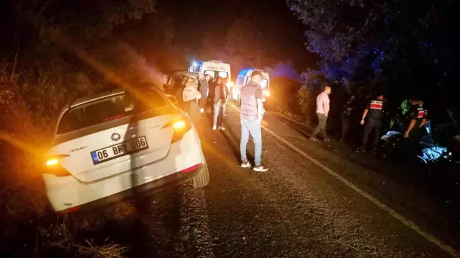 Kütahya'da trafik kazası: 3 kişi yaralandı