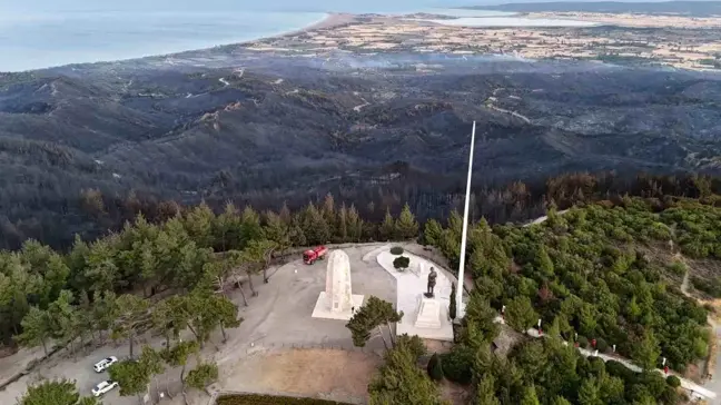 Tarihi Gelibolu Yarımadası'nın Kuzey Hattı Yangın Sonrası Ziyarete Açıldı