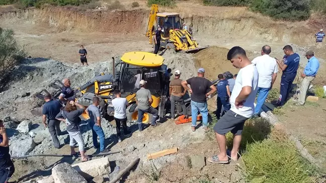 Manisa'da su kuyusunda göçük altında kalan kişi hayatını kaybetti