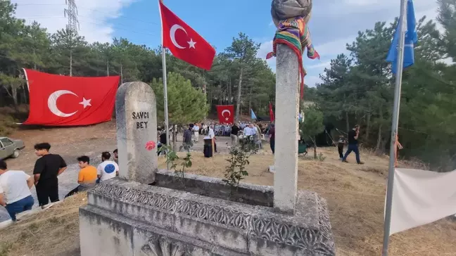 Saru Batu Savcı Bey'in mezarı başında anma töreni düzenlendi