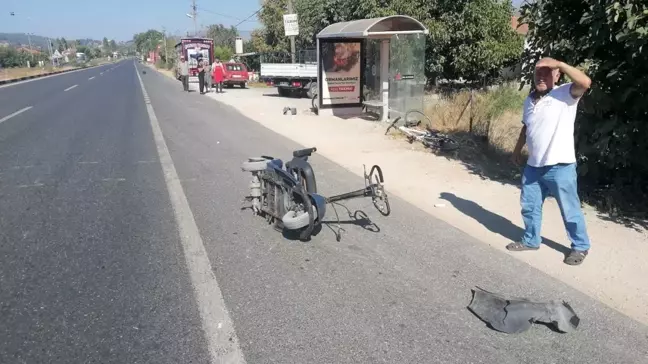 Muğla'da otomobil ve elektrikli bisiklet çarpıştı, yaşlı adam hayatını kaybetti