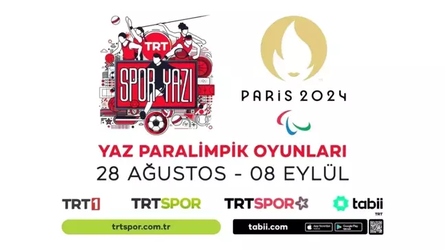 Paris 2024 Paralimpik Oyunları TRT Spor'da Canlı Yayınlanacak