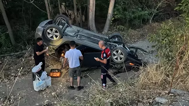 Çanakkale'de ciple otomobil çarpıştı: 2'si ağır 5 yaralı